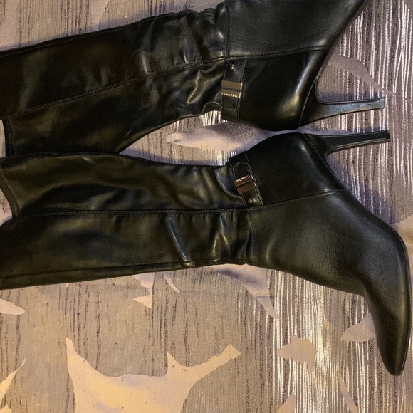 Calvin Klein Black Boots - Picture 2 of 8